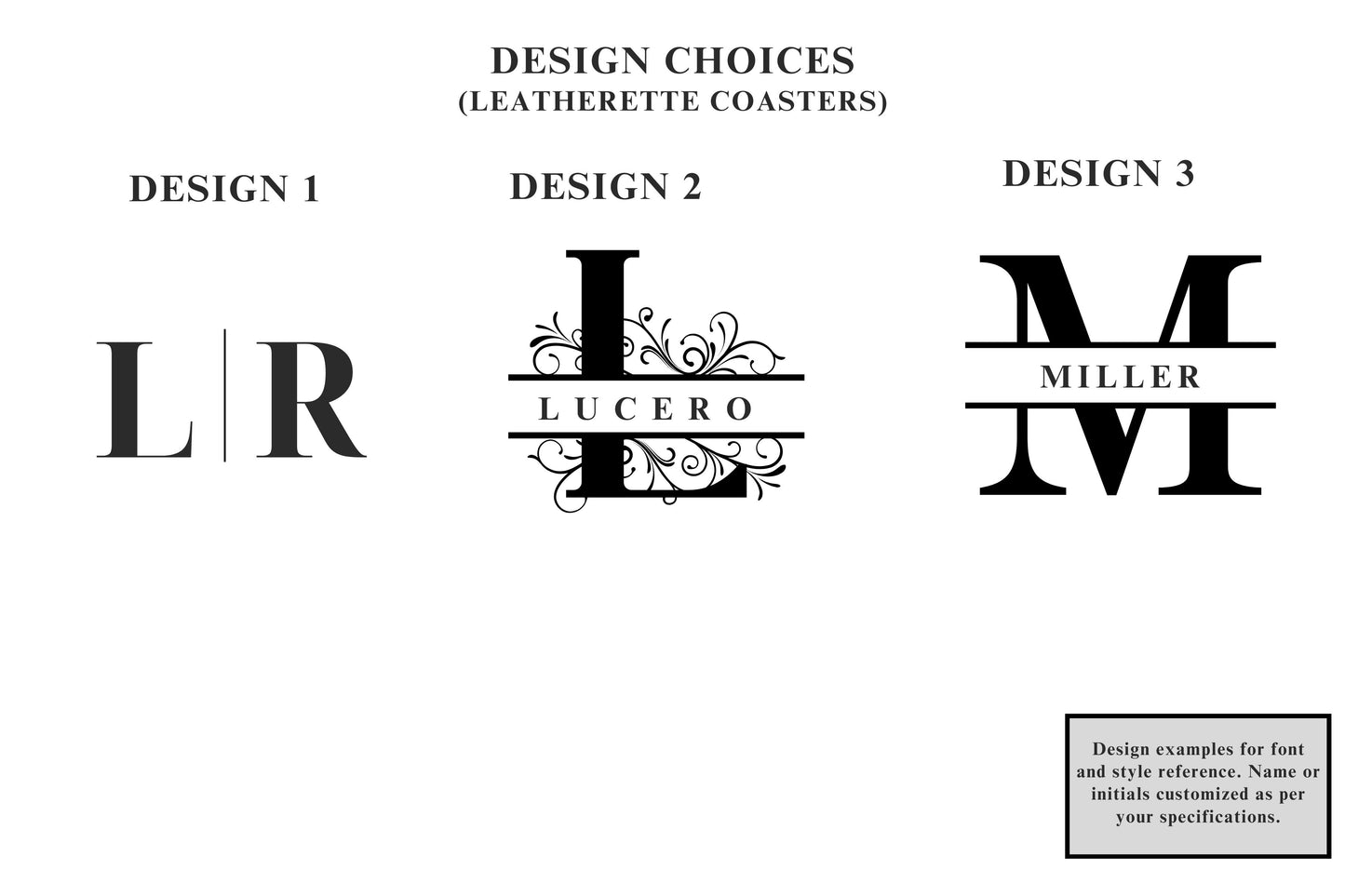 Leatherette Coasters