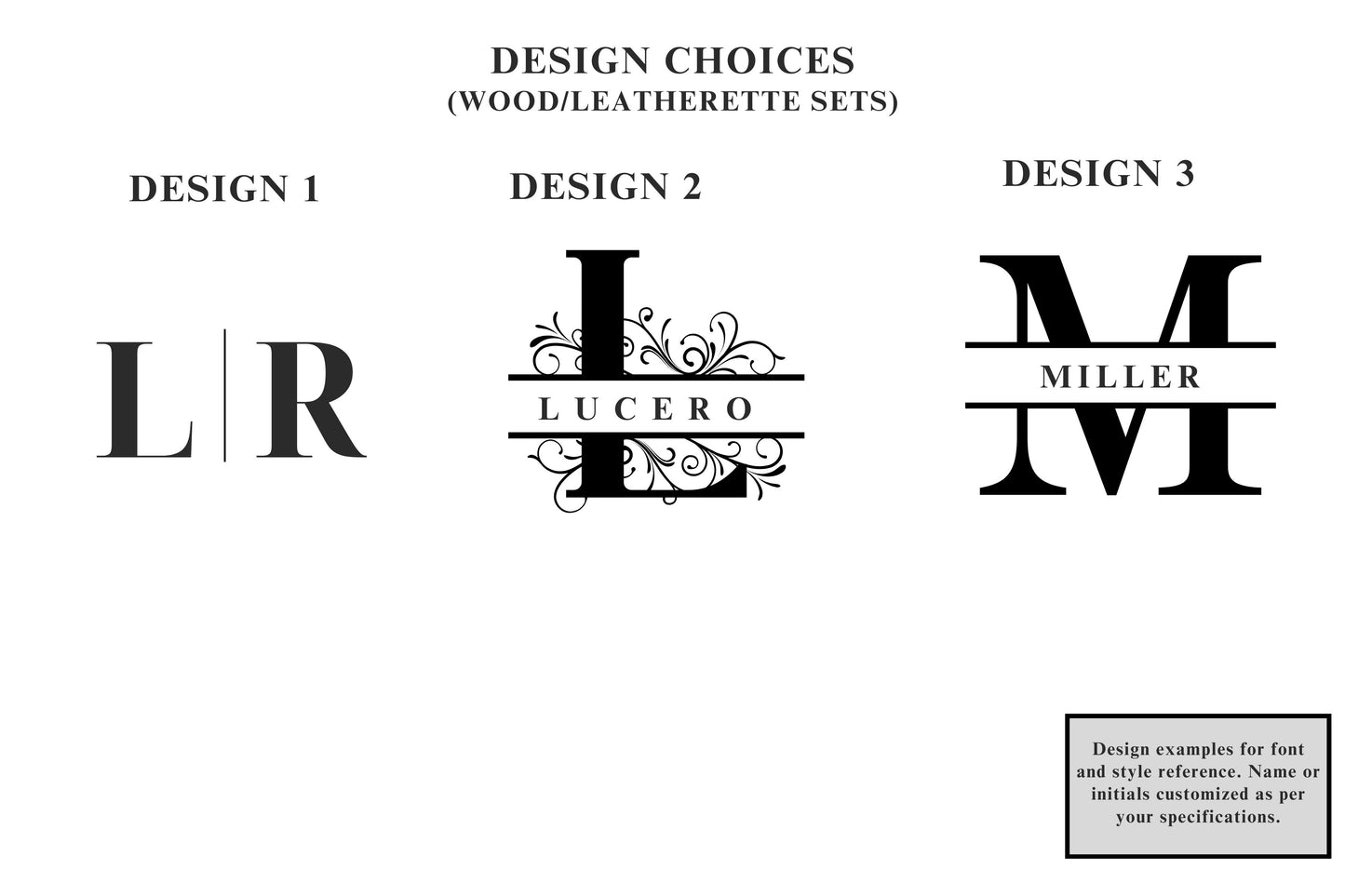 Wood & Leather Serving Gift Set