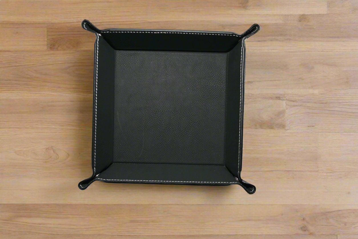Leatherette Valet Tray