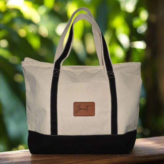 Large Canvas Tote Bag