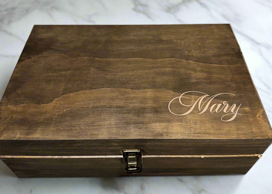 Wood Memory Box